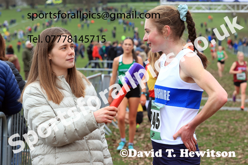 Senior Womens 2026 UK CAU Inter Counties Cross Country, Wollaton Park, Nottingham. Photo: David T. Hewitson/Sports for All Pics